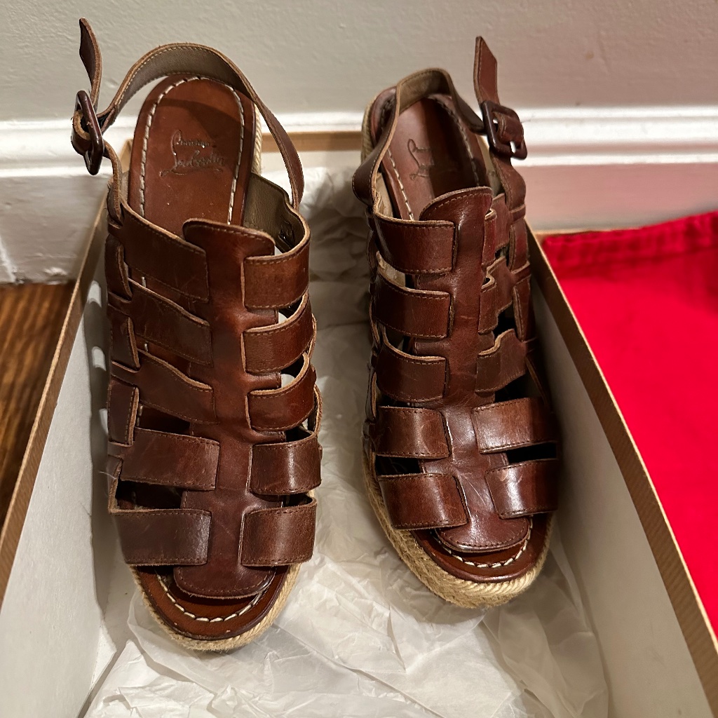 Christian Louboutin Barcelona Wedges
